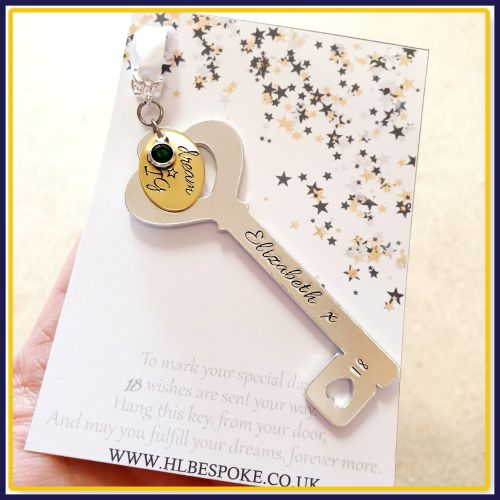 18th Birthday Key Gift For Her 21st Birthday Key To The Door