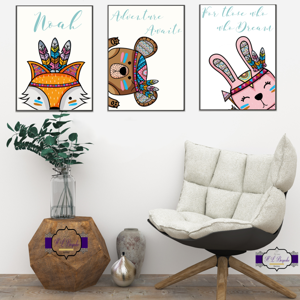 personalised baby nursery decor