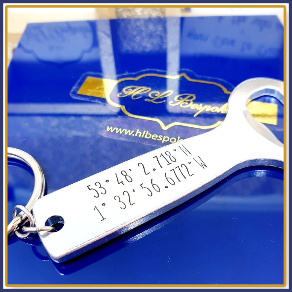 longitude and latitude gifts for him