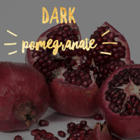 Dark Pomegranate Soy Wax Melts - Spicy Fruity Highly Scented Fresh Scented Wax Tarts - Spicy Scented Wax Melts - Vegan Friendly Wax Melts