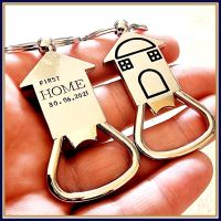  Personalised New Home Gift - Bottle Opener - First Home Keyring - Lads Pad Gift - Personalised Bottle Opener - House Warming Gift - First Home