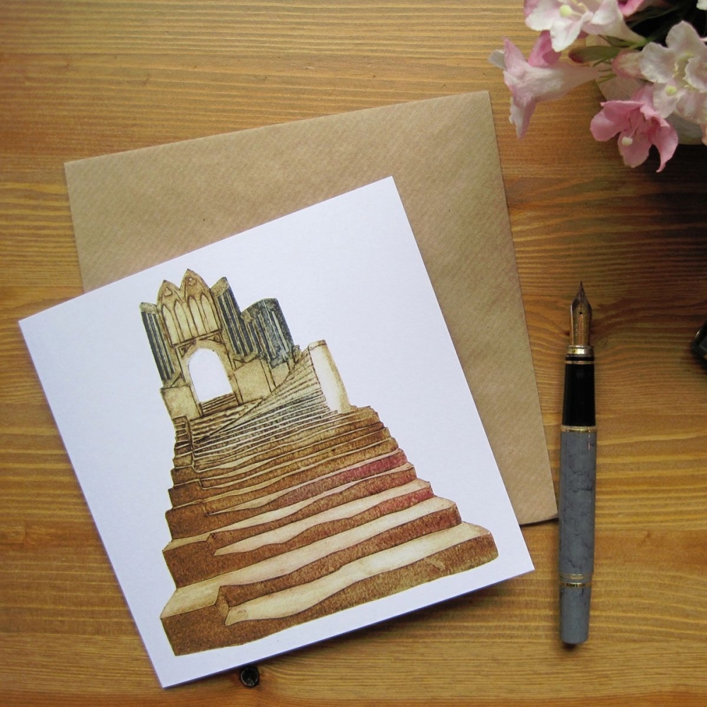 Cathedral Steps card