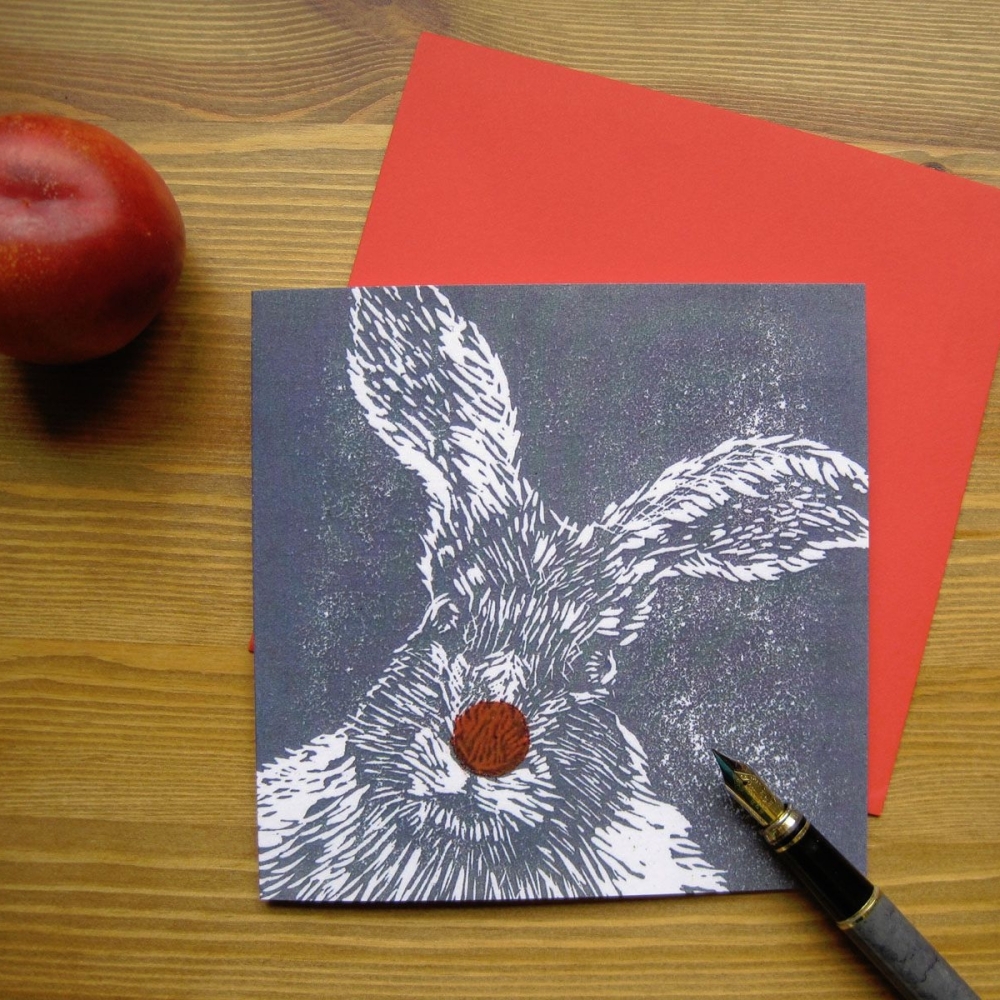 Mad March Hare card