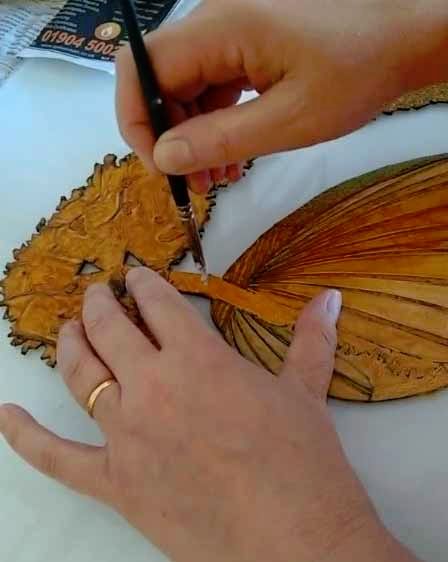 repairing a collagraph plate