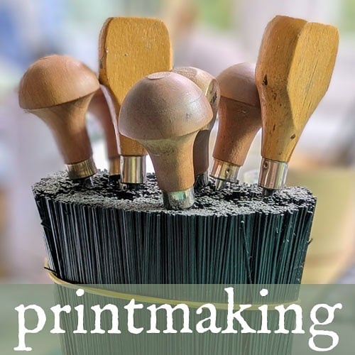 a print on the press