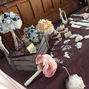 Blue Lily Magnolia custom-made bouquets, keepsake bouquets, bespoke bouquets, wedding bouquets