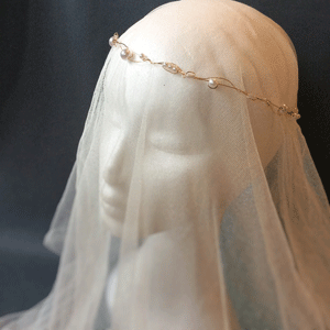 Bohemian Dream Bridal Circlet, winter wedding, Bridal hair vine, bridal headpiece, bridal wreath, bridal crown