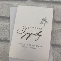 Small Sympathy Card