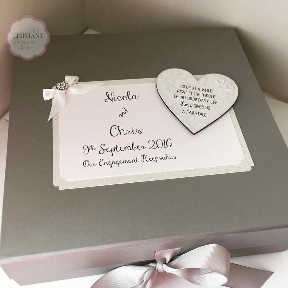 Engagement, Wedding, Anniversary Keepsake Box
