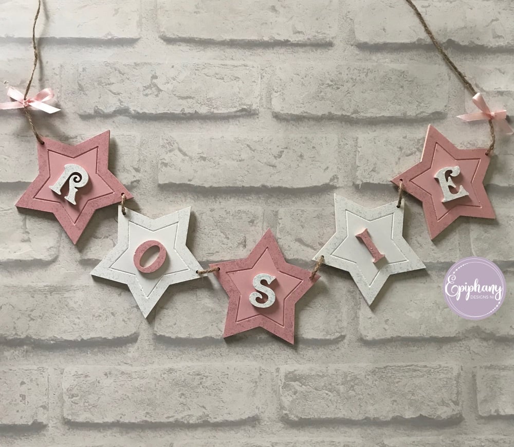 Star Bunting (per letter)