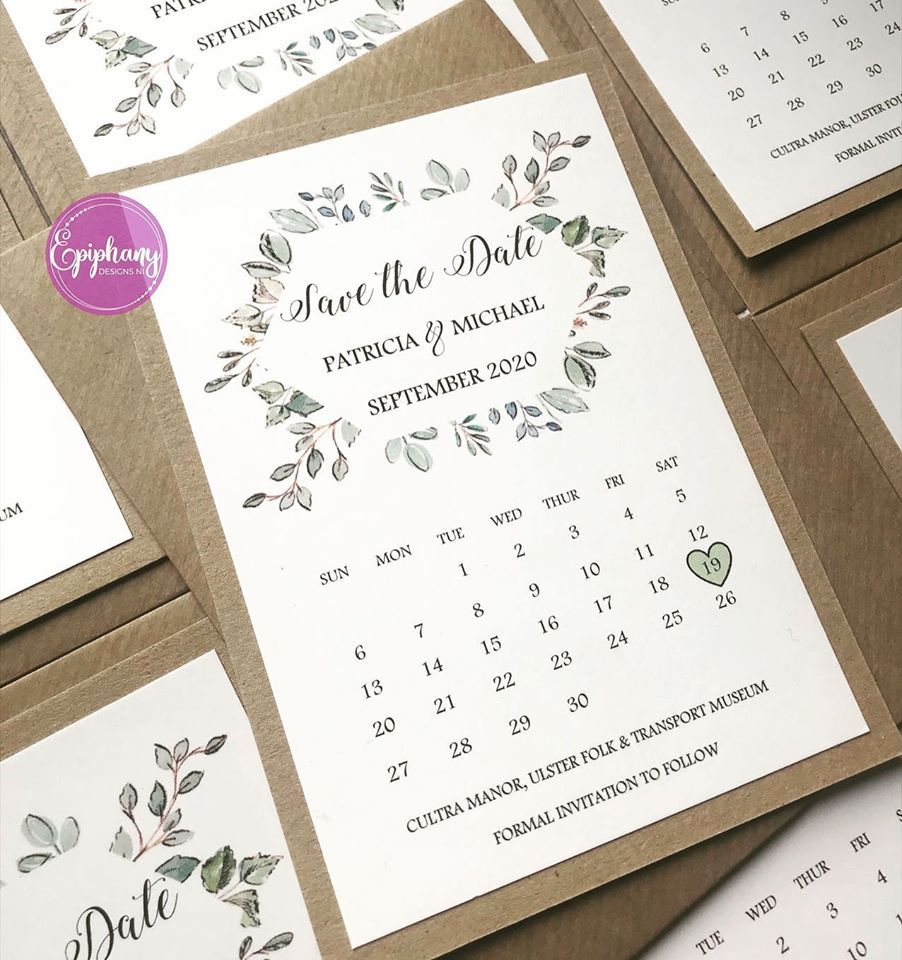 Save the Date - Rustic (pack 10)