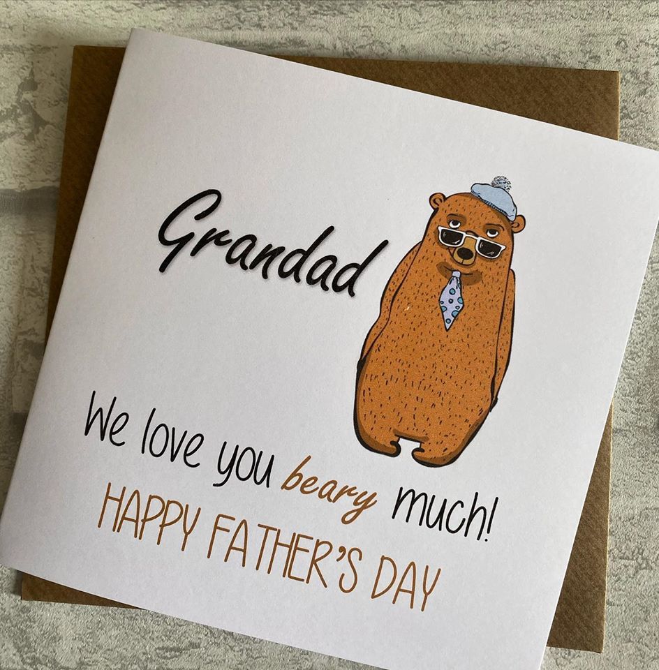 Fathers Day Card - Love you Beary Much