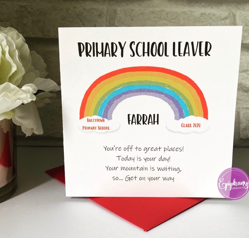 Primary School Leaver Card 