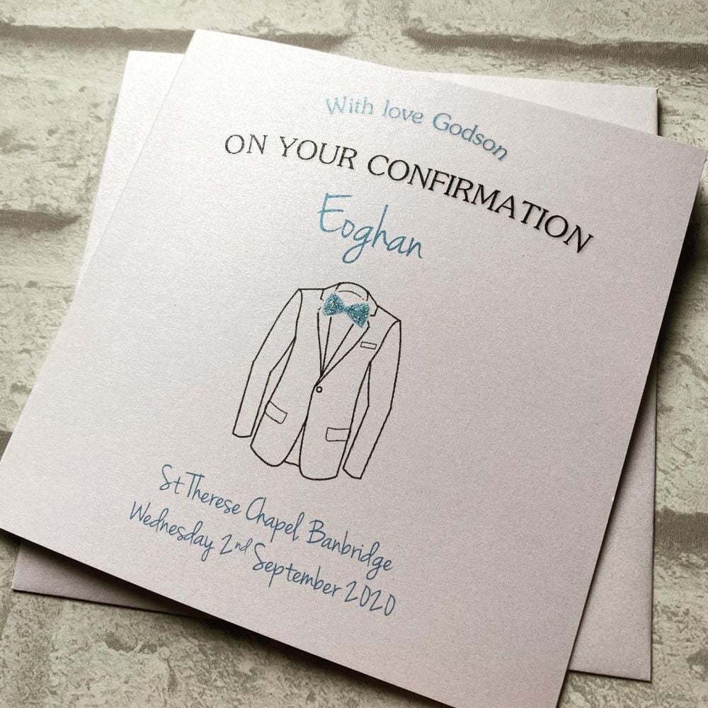 Send love on your Holy Communion / Confirmation - suit jacket