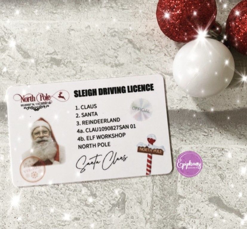 Santa's Lost Driving Licence