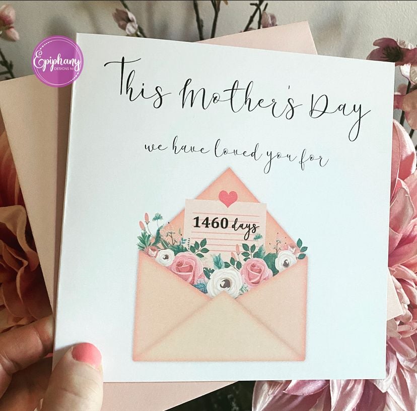 Mothers Day Card - loved you so many days