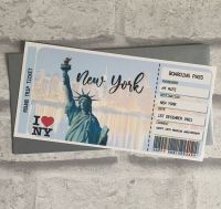 Boarding Pass - New York