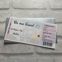 Boarding Pass - Disney - Purple