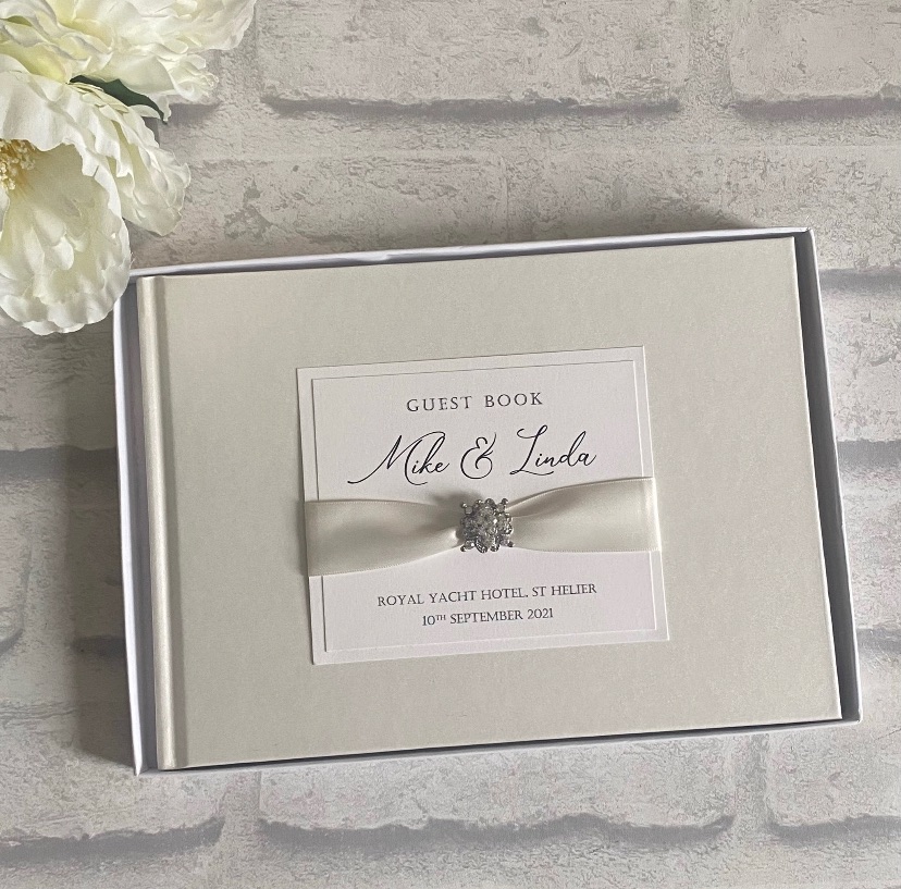 Wedding Guest Book - Ivory