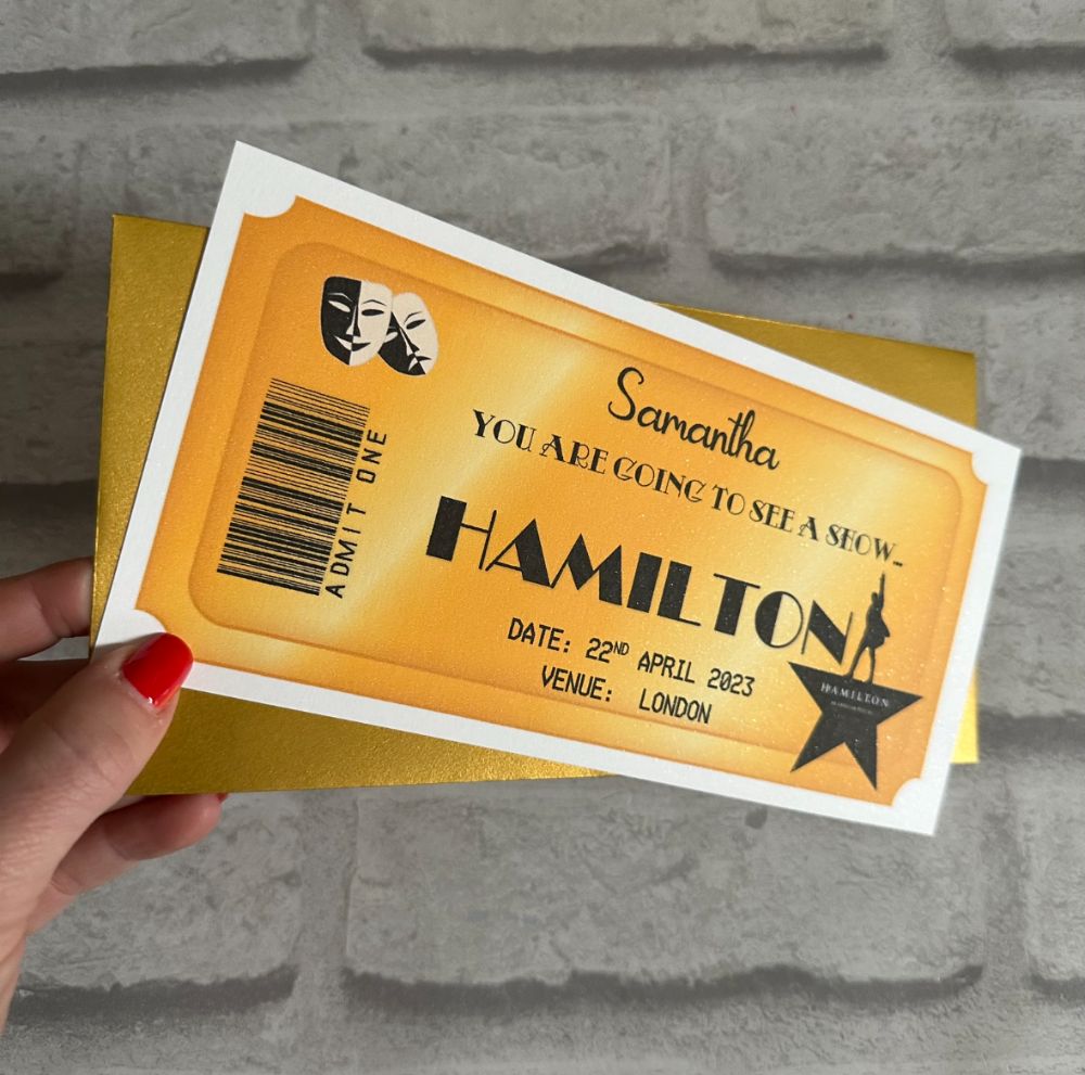 Personalised Vouchers & Tickets