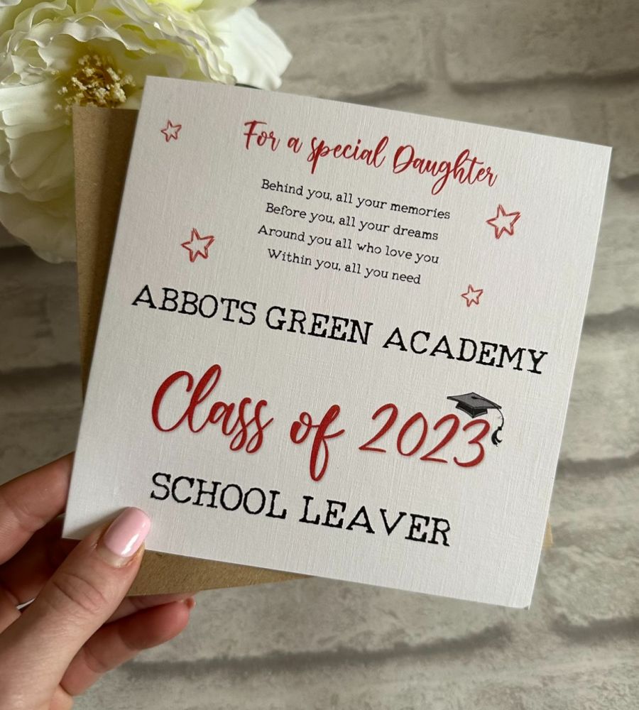 School Leaver Card - Class of 2023