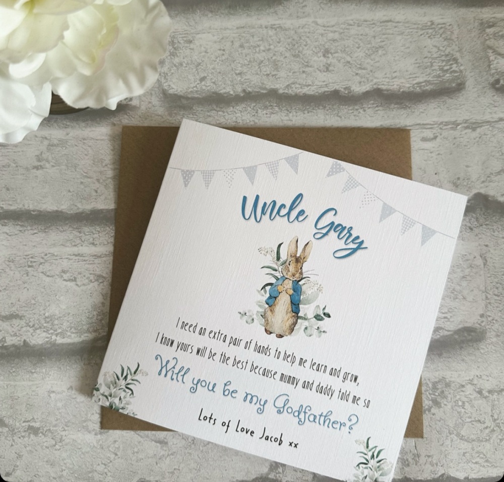 Will you be my Godfather - Peter Rabbit