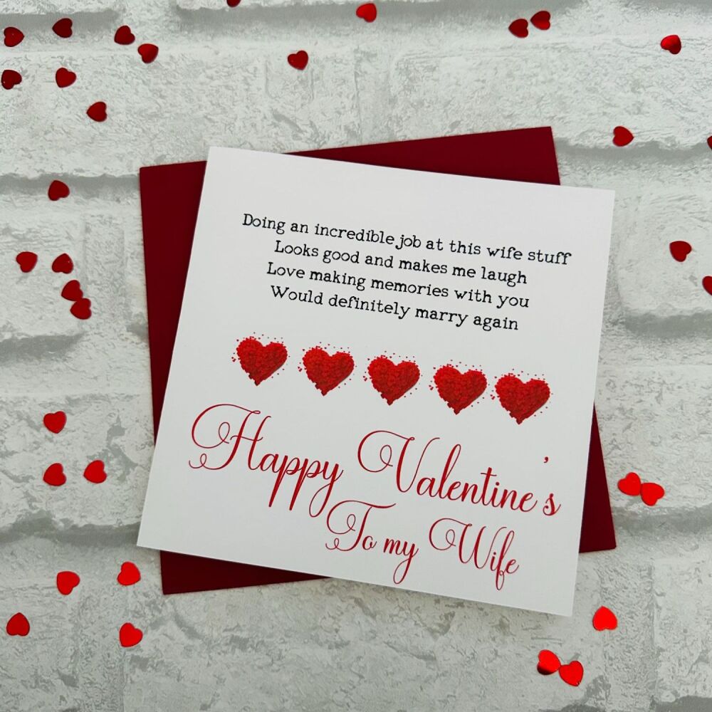 Valentine's Card - 5 star review