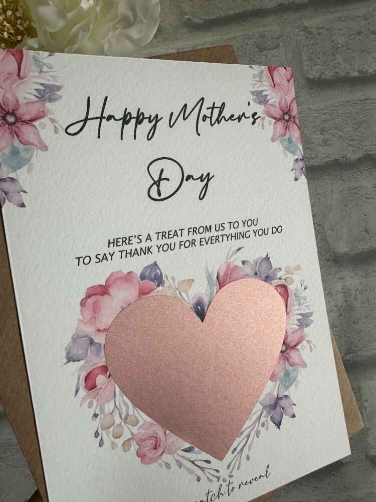 Mother’s Day Treat Scratch Card