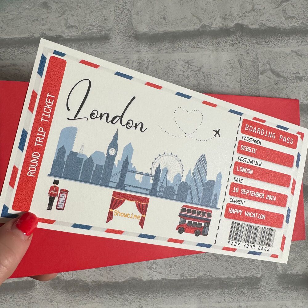 Boarding Pass - London