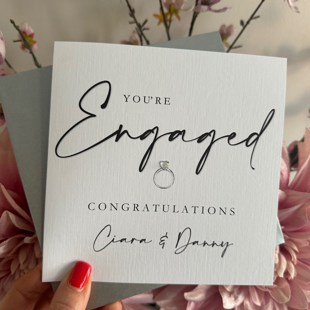 You’re Engaged Congratulations Card