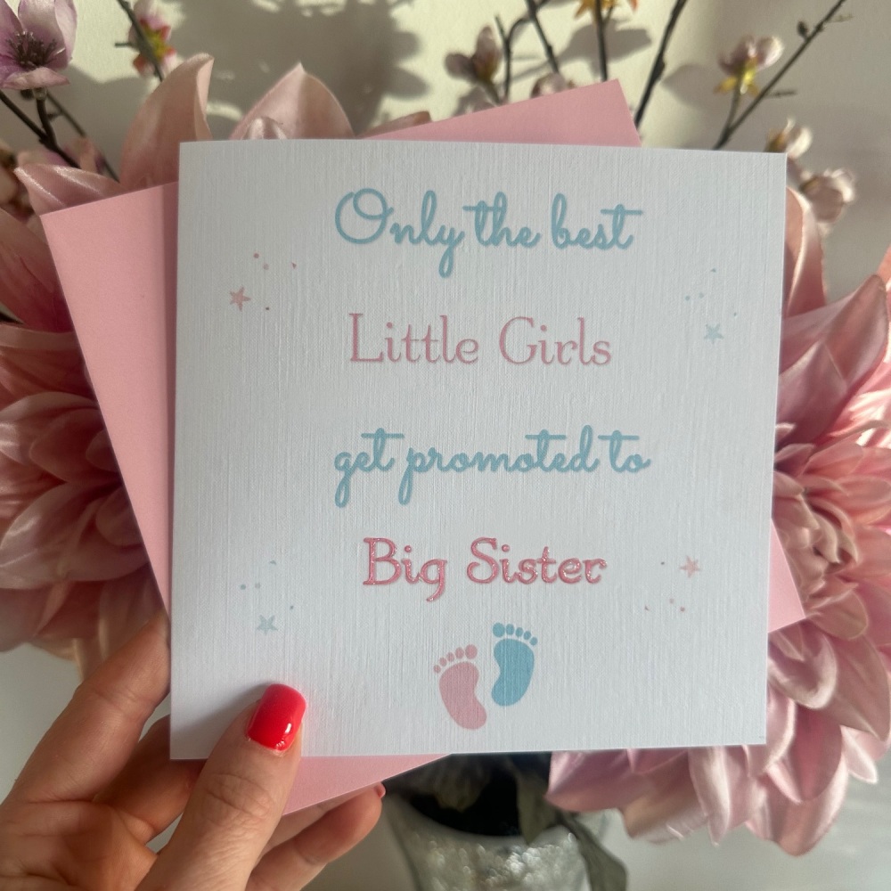 Promoted to Big Sister card