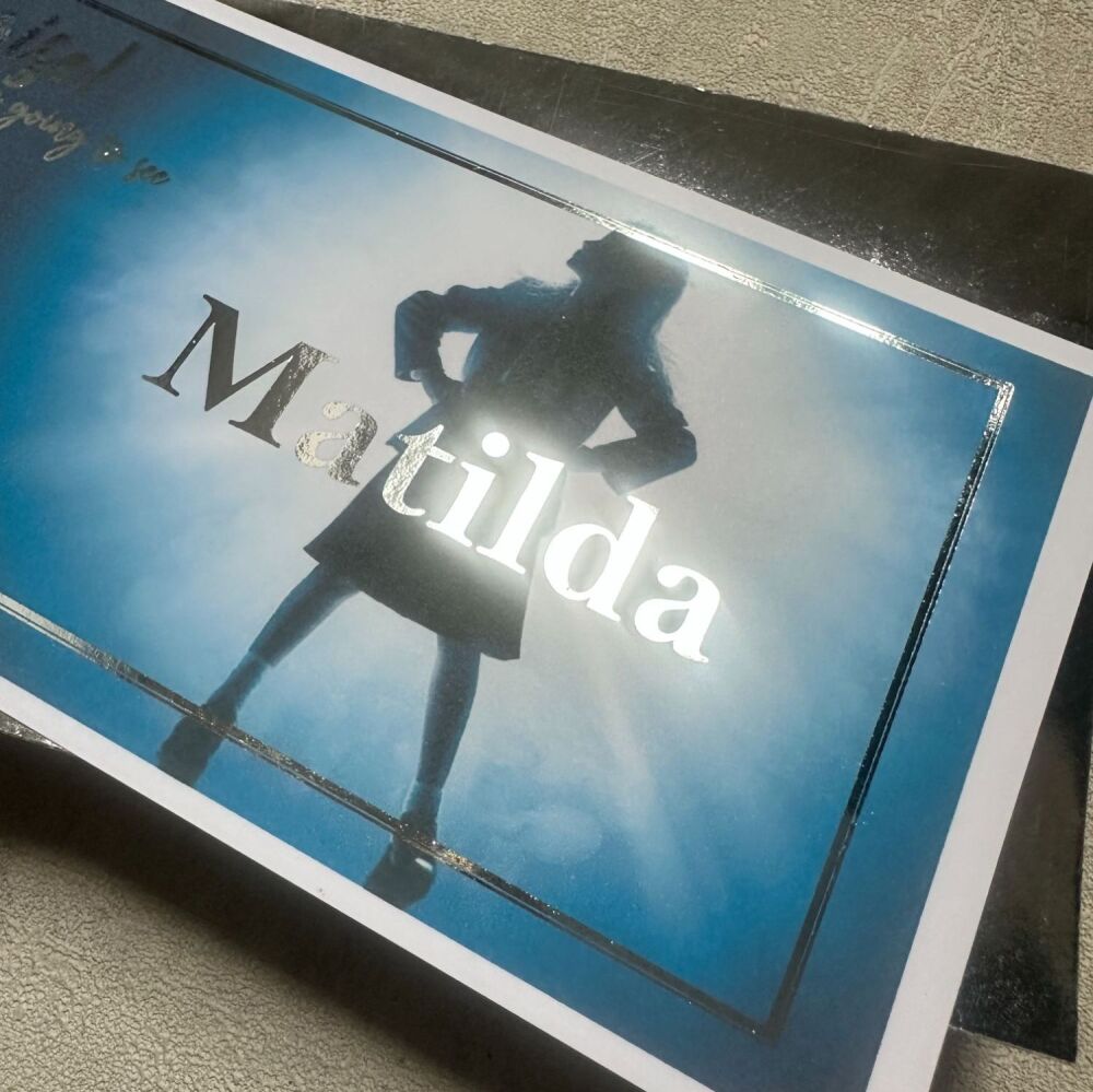 Foiled Event Ticket - show, gig