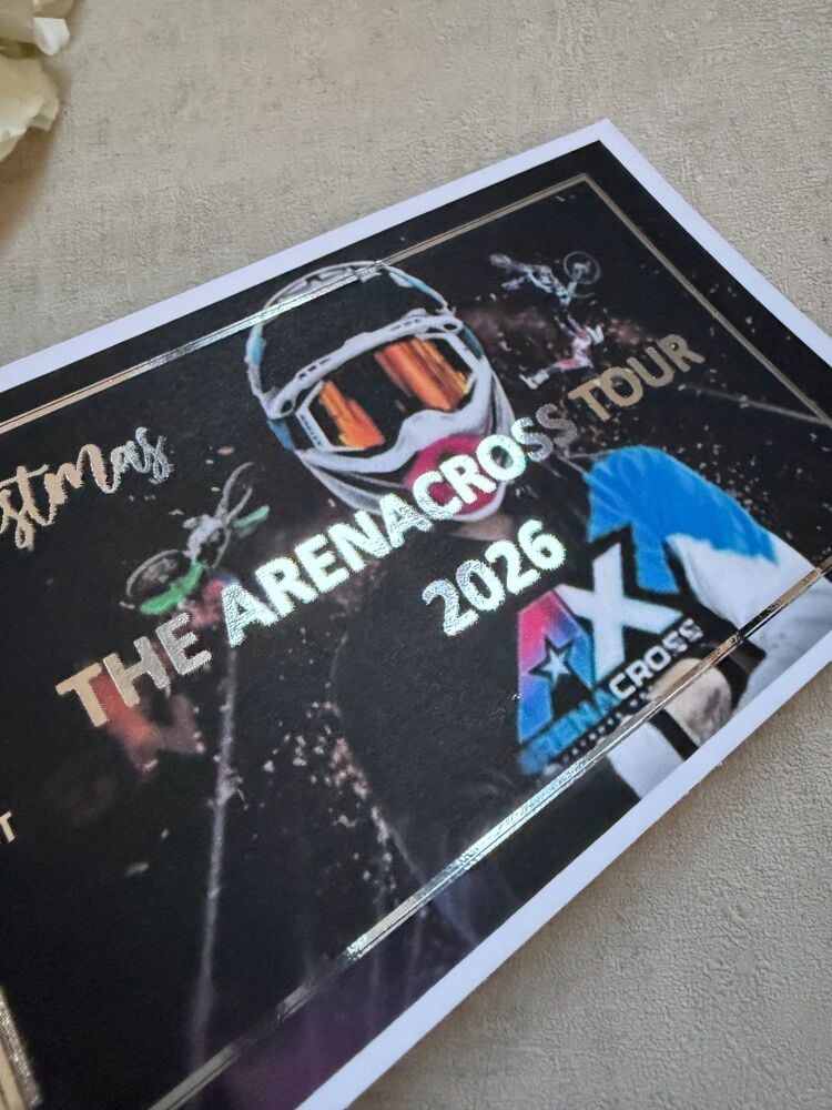 Foiled Event Ticket - Arenacross