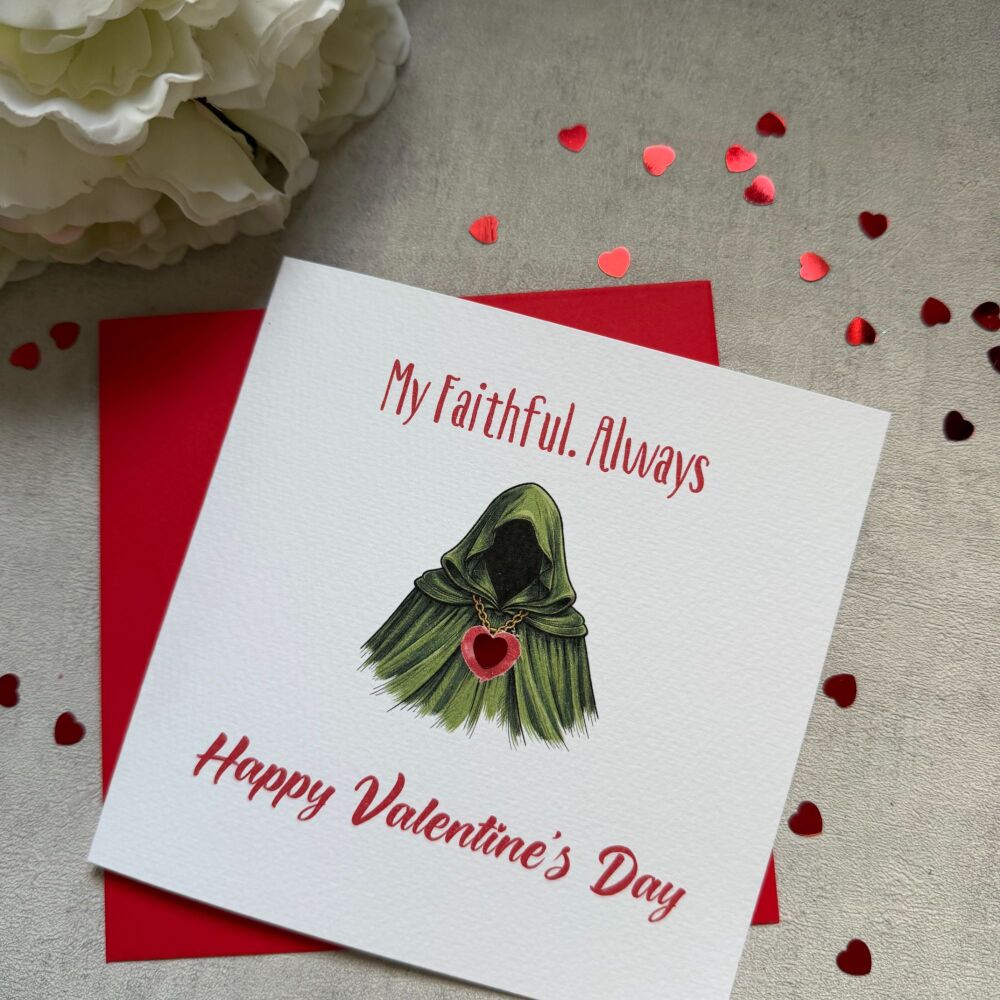 Valentines Day card - Traitors inspired