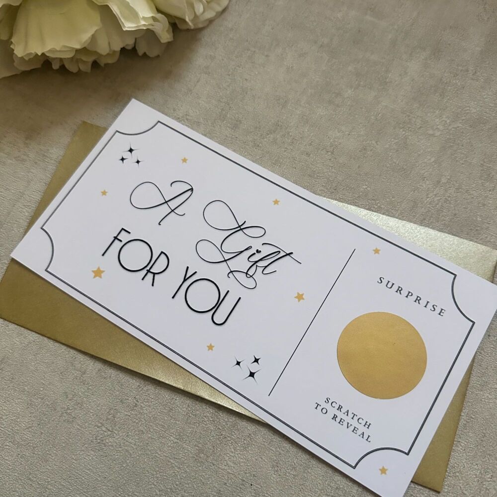 A gift for you - Scratch Voucher