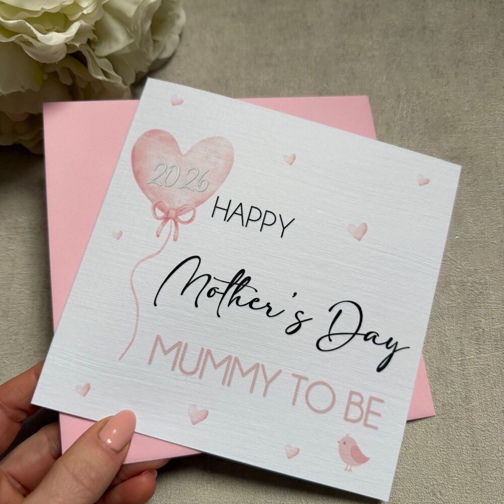 Mother's day card - Mummy to be