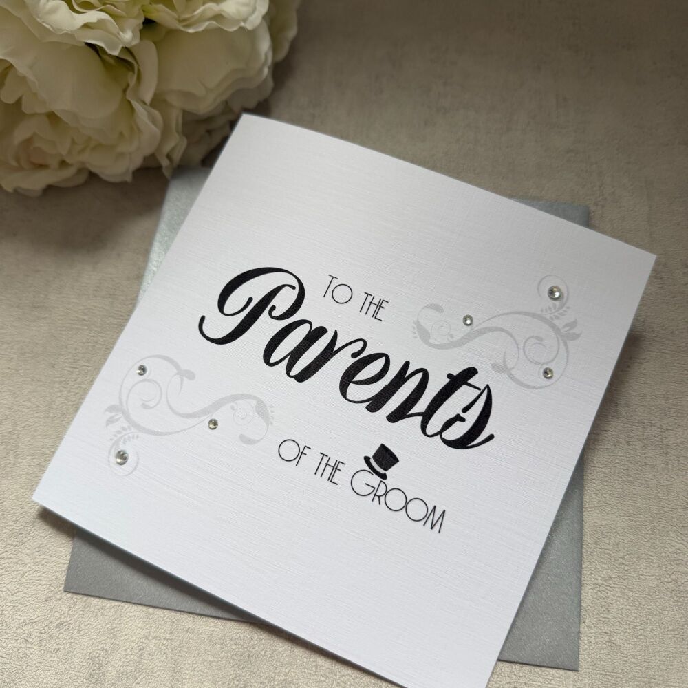 To the Parents of the Groom / Bride - Wedding Day Congratulations