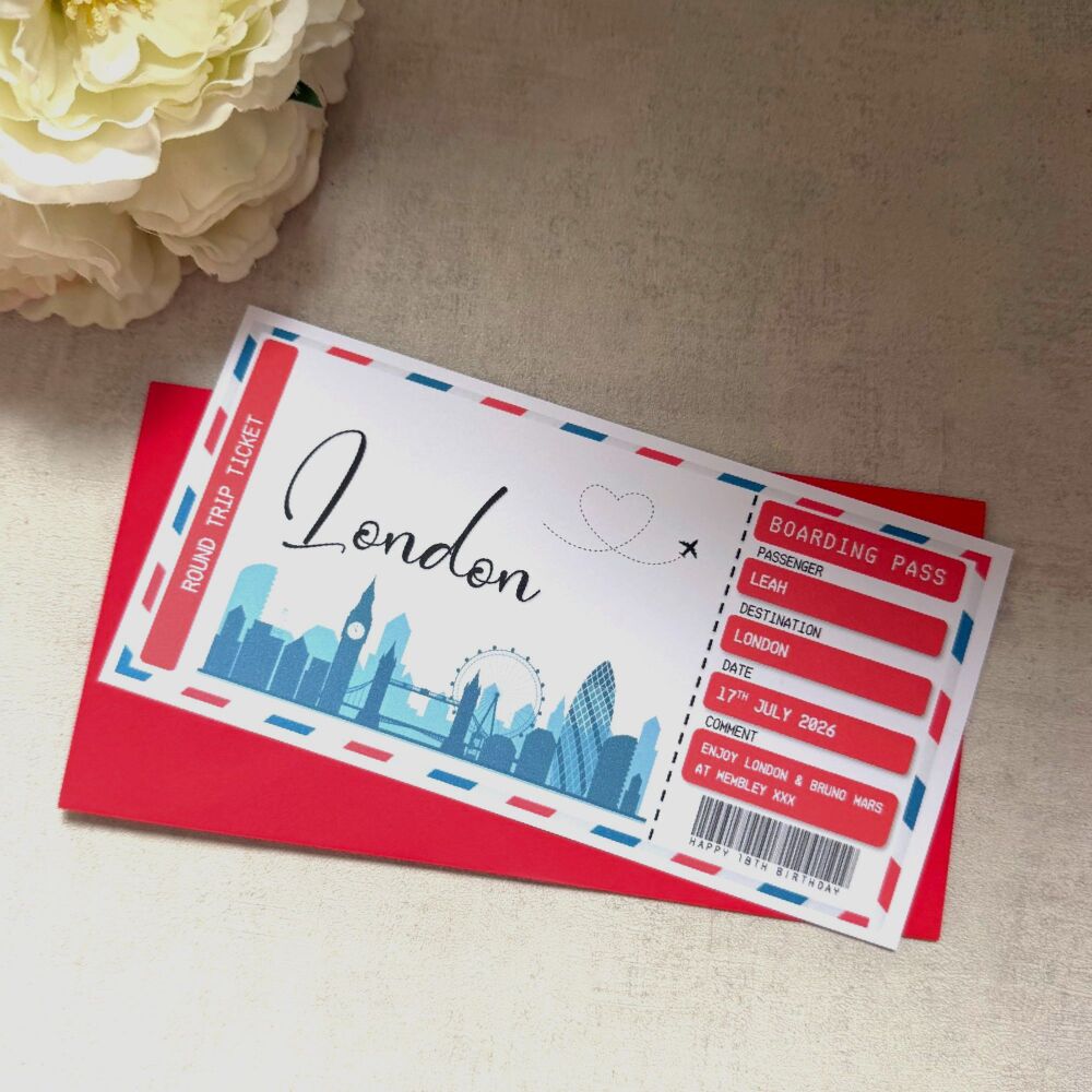 Boarding Pass - London