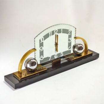 Art Deco Modernist Mantel clock 24inch  Circa 1930s