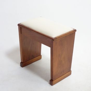 Art Deco Piano stool English 1930s