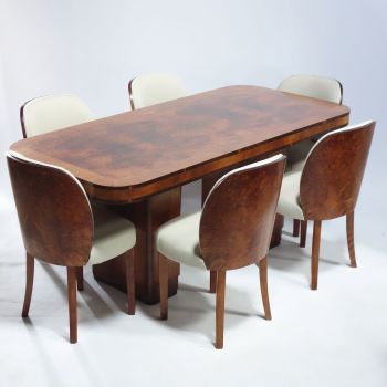 Art Deco Dining suite H&L Epstein 1930's SOLD