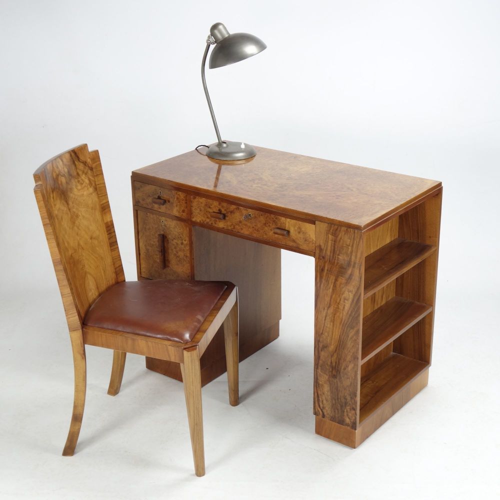 Art Deco Desk And Chair Original For In The Uk Art Deco Desk Chair Walnut