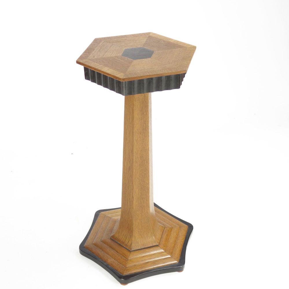 Art Deco Pedestal Table circa 1930