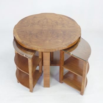 Art Deco Nest of Tables by Harry & Lou Epstein. SOLD