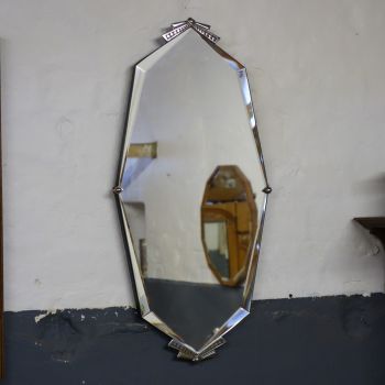 Art Deco 8 sided mirror 1930's SOLD