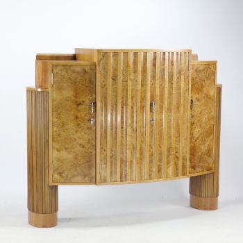 Art Deco Cabinet by H & L Epstein circa 1930  SOLD