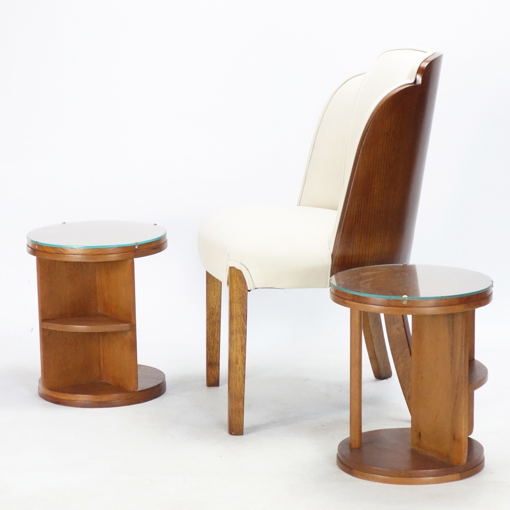 art-deco-side-tables-chair