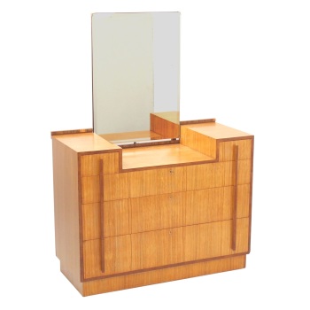 Art Deco Chest of Draws with Mirror Probably Heals SOLD