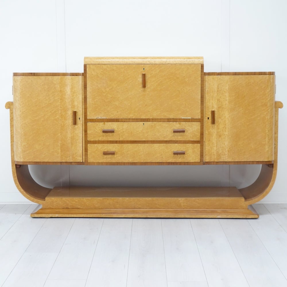 Art Deco Cocktail Cabinet/Sideboard from H and L Epstein. 
