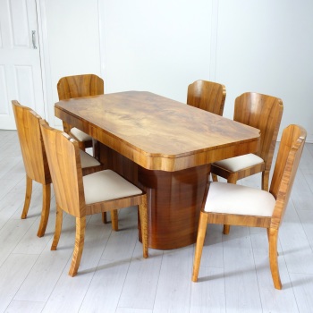 Art Deco Dining suite by H&L Epstein SOLD